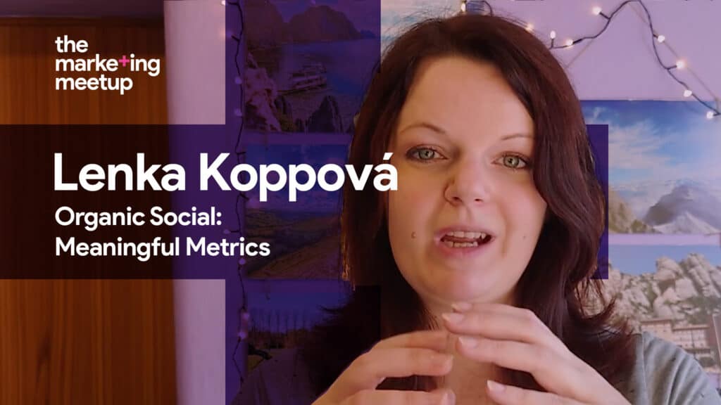 Organic social media metrics