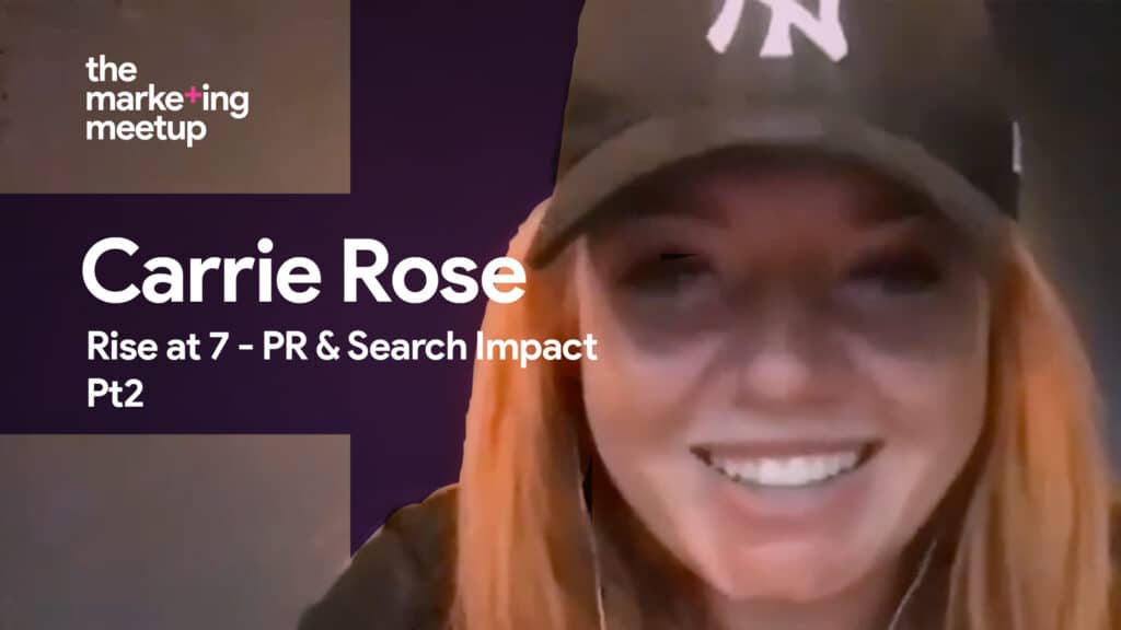 Carrie Rose from Rise at Seven discusses what great PR stories have in common