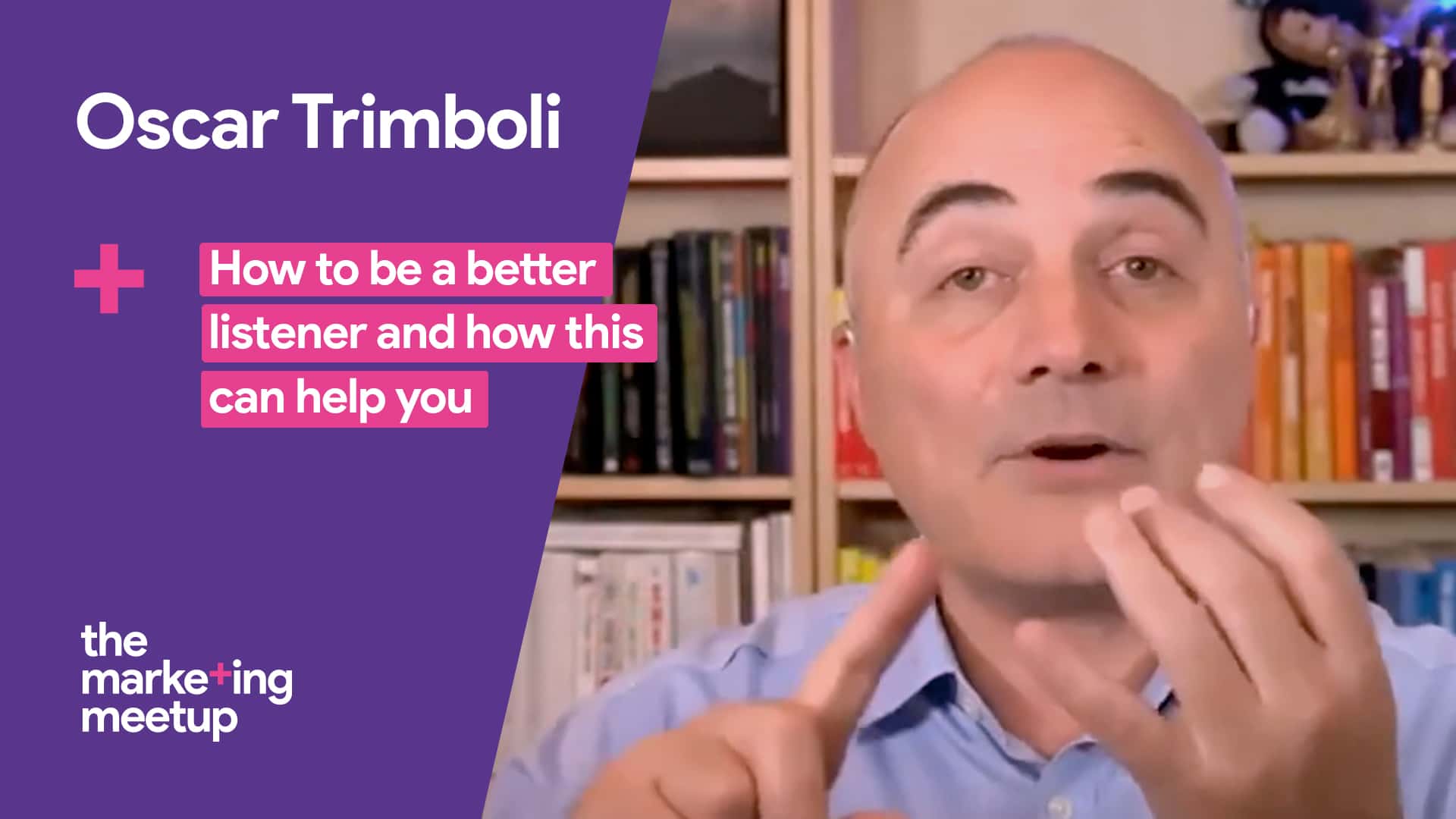 Oscar Trimboli discusses how to listen to what your client is really saying, and how to help them gather their thoughts.