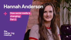 Hannah Anderson gives her insights into the world of social media, how it is changing around us, and how to adapt. (Recorded 2020 - Part 2)