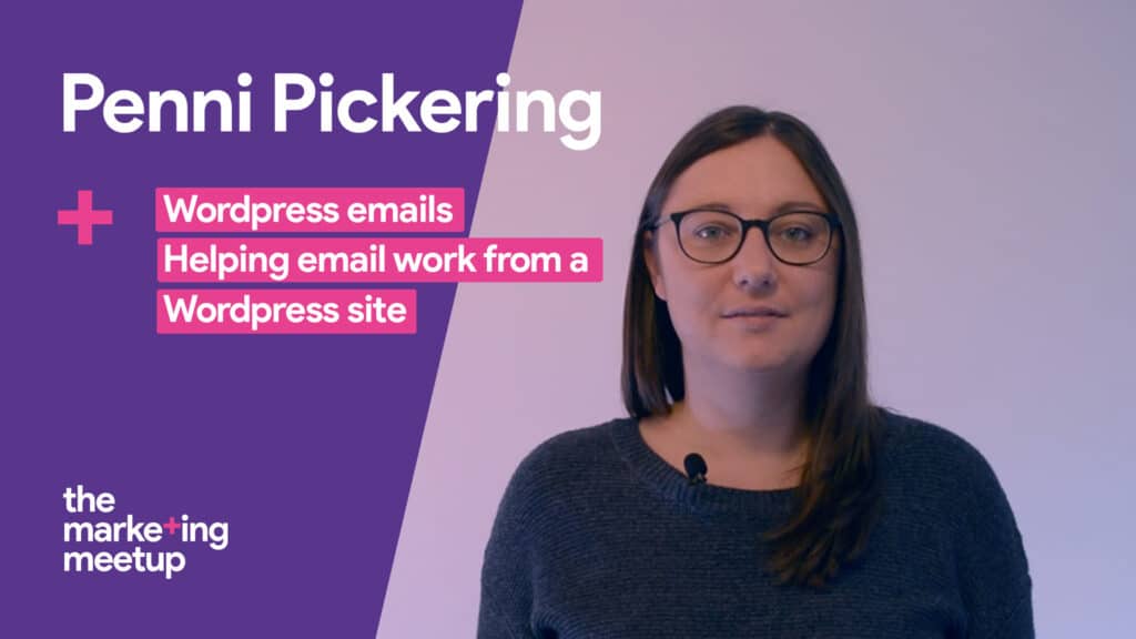 Do you ever have issues with your Wordpress emails ending up in people's spam folder? Penni Pickering discusses what causes this - and more importantly, what you can do to stop it from happening.