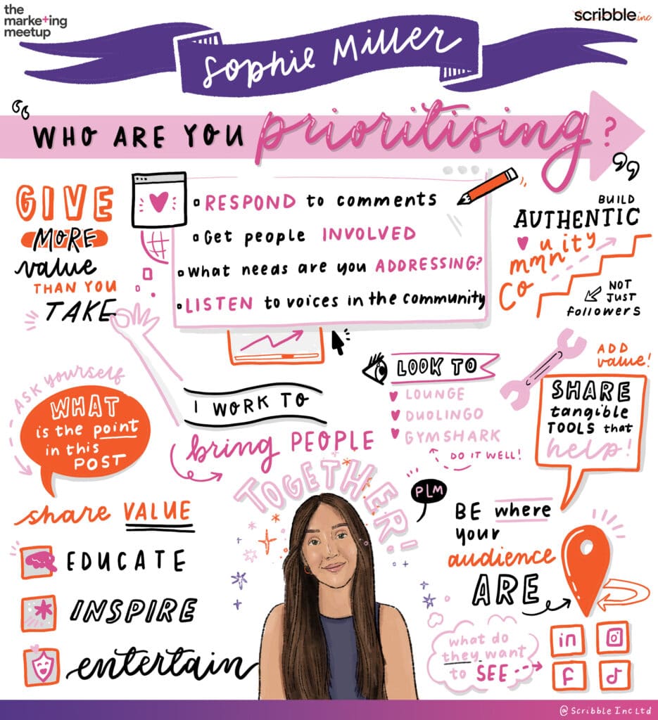 Sophie Miller x TMM x Scribble Inc